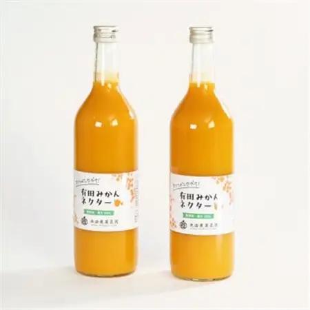 とろり　みかんネクター720ml×2本【無添加100%ストレートジュース】【有田みかんジュース】【配送不可地域：離島・北海道・沖縄県】【1608043】