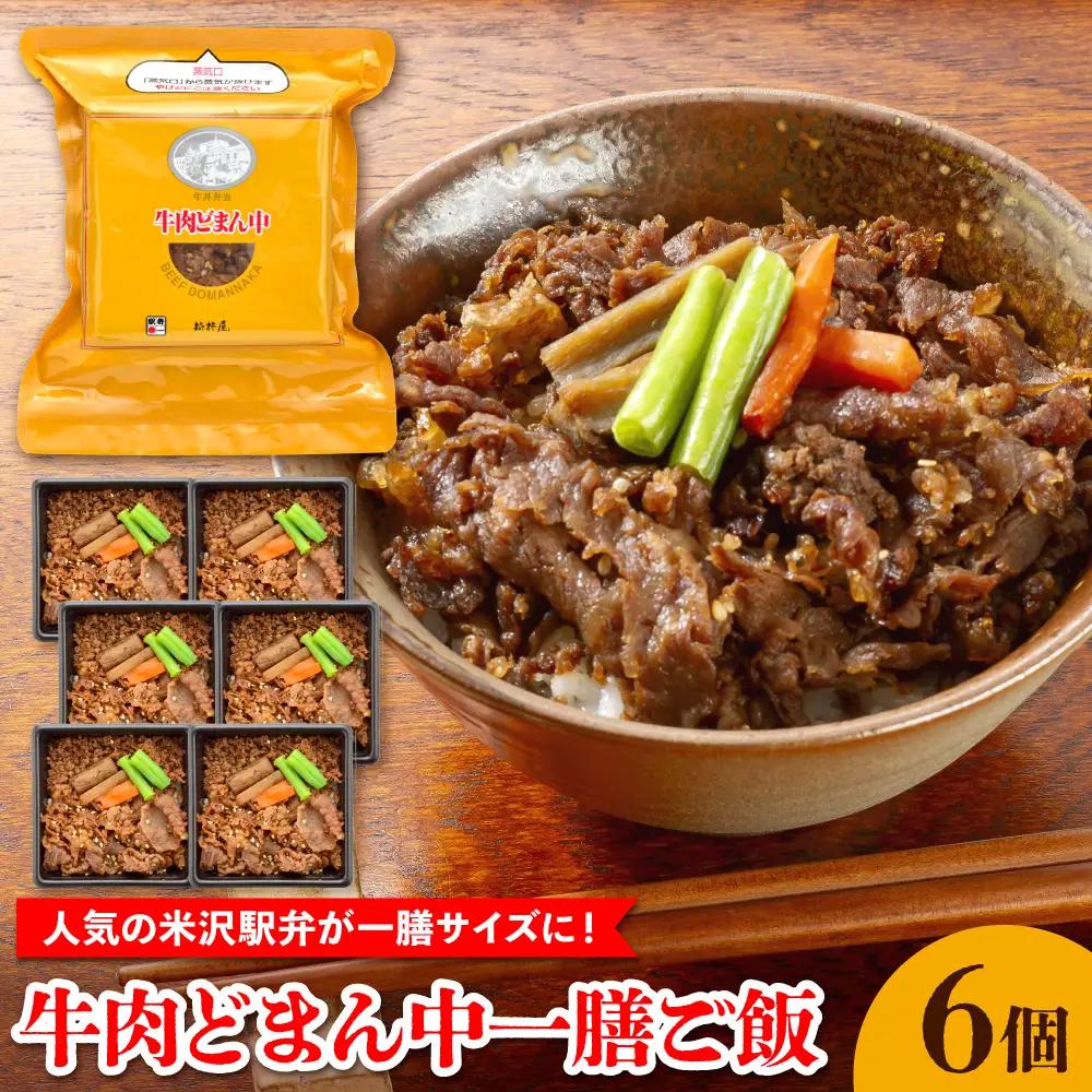 弁当 牛肉どまん中 一膳ご飯 160g×6個 牛丼 弁当