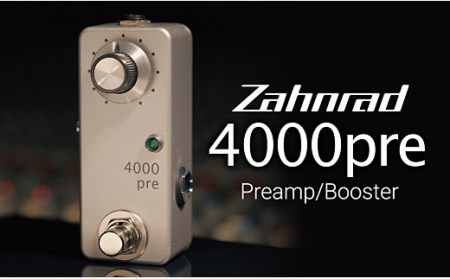 【 ギター 用 エフェクター 】Zahnrad 4000pre | 音の樹工房 M88S06 