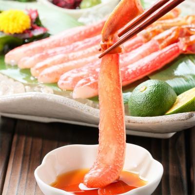 ふるさと納税 紋別市 お刺身用 本ズワイガニしゃぶしゃぶセット500g |  | 01
