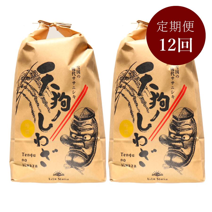 ＜リルストーリア 指村農園＞極みのササニシキ10kg　定期便12カ月コース