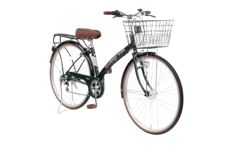 a.n.designworks/ STYLE KIX CITY276 グリーン【27型 自転車 完成品 組み立て不要 アウトドア サイクリング じてんしゃ 通勤 通学 新生活】 099X359