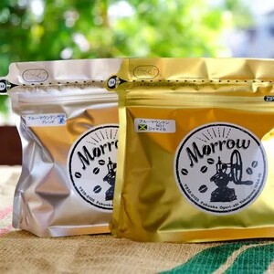 コーヒー 自家焙煎 Morrow珈琲 “黄金のバランス” ブルーマウンテン 【大】2種 各200g 豆