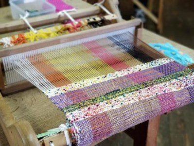 「はたらくぼく」刺しゅうトートバック＆ランチトート＆さをり織りコースター2枚 | トートバッグ