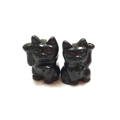 ふるさと納税 熊野市 那智黒石のまち熊野☆【岡室碁石の那智黒ミニチュア置物4個セット】 |  | 02