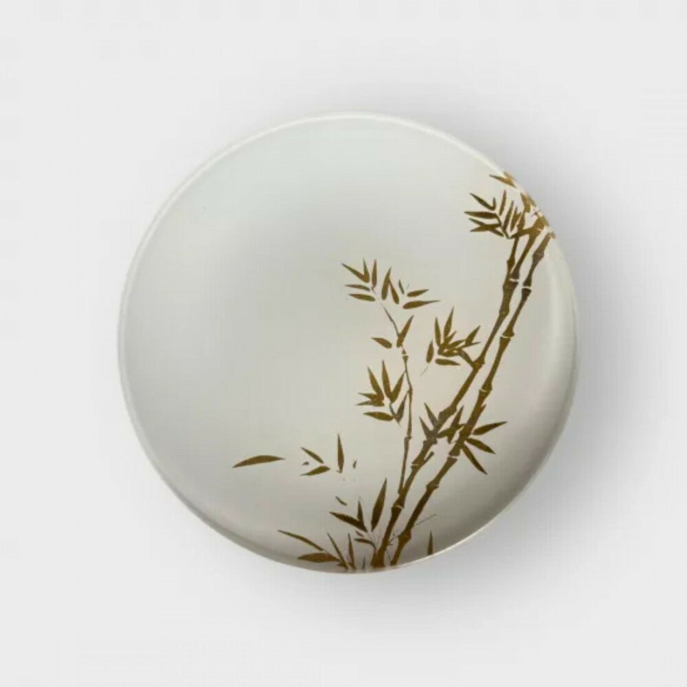 【ふるさと納税】【選べるカラー】 丸小皿 竹 純白／漆黒 ［NF258］ | 食器 パーティ 漆器 工芸品 クラフト 民芸 人気 おすすめ 送料無料 ギフト プレゼント 贈り物