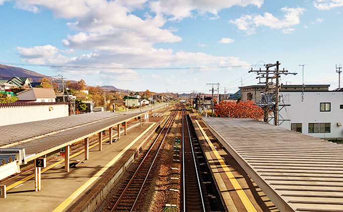 ◆洞爺駅◆mini駅名標