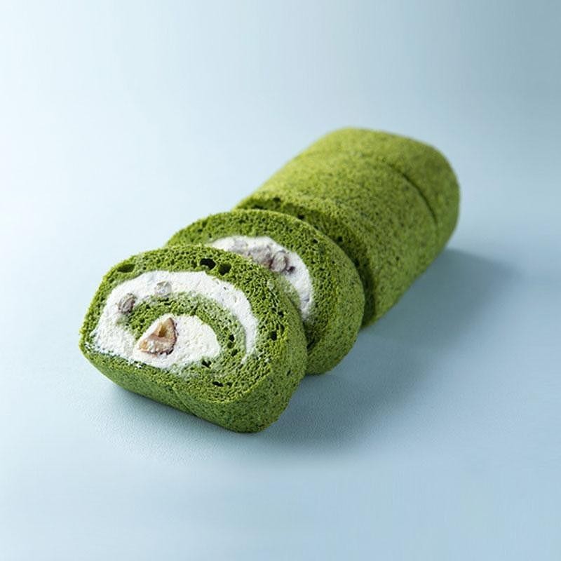 
お茶屋の抹茶ロールケーキ
