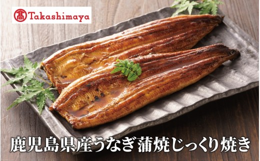 ＜高島屋選定品＞鹿児島県産うなぎ蒲焼じっくり焼き(190g×2尾) (IB001-058)