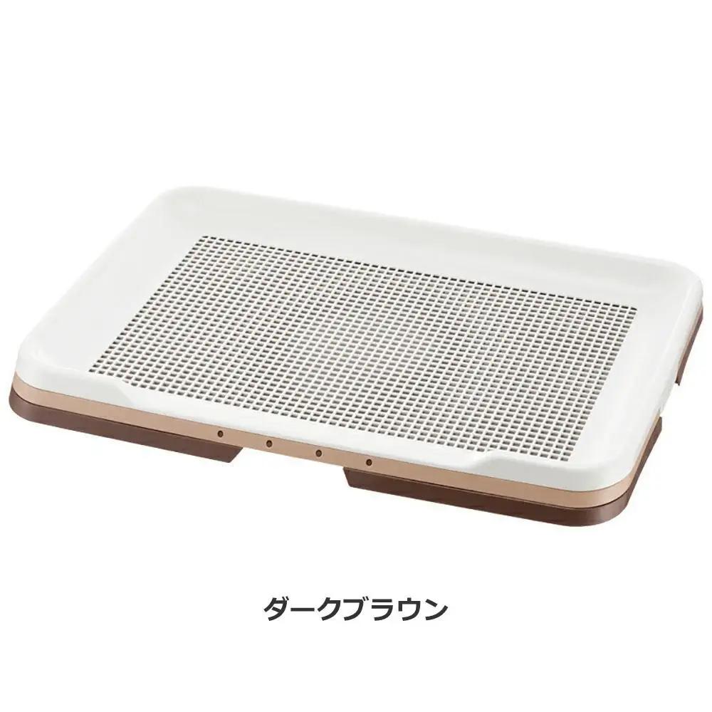 お掃除簡単ステップトレー ワイド【ダークブラウン】
