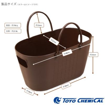 ふるさと納税 関市 【エコマーク製品】トヨテックバスケット　同色(白・白)セットD10-09 |  | 03
