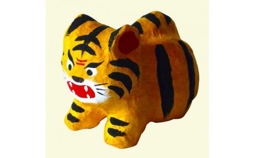 
            世界遺産五箇山　紙塑人形　十二支人形（寅）
          