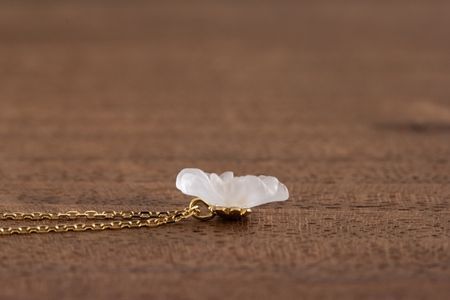 プリムローズ primrose K10 クオーツ ダイヤモンド ネックレス レディース ジュエリー アクセサリー イエローゴールド ペンダント 神奈川 湘南 藤沢