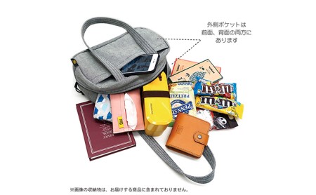 ミニボストンバッグ　バンナイズ デニム コンパクト お散歩 買い物 お出かけ デニム