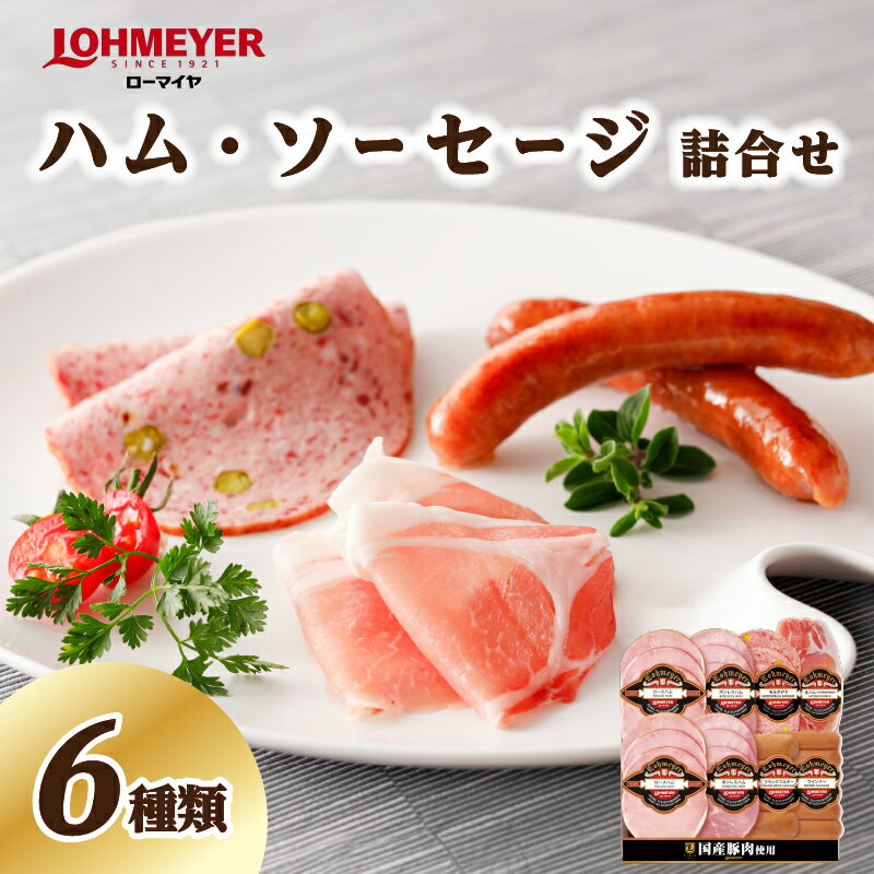 【ふるさと納税】 ローマイヤ ハム・ソーセージ 詰合せ 栃木県 那須塩原市 ロースハム ボンレスハム 生ハム モルタデラ ウインナー フランクフルター 食べきりサイズ バラエティパック セット お酒のお供 オードブル ギフト 贈答 冷蔵 送料無料