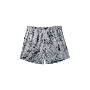 メンズ 下着 ショートトランクス XＬサイズ 3枚セット （02 Leaf black）（03 Leaf blue）（04 Botanical green） 締め付け感の無い/専用BOX付き ZIVA