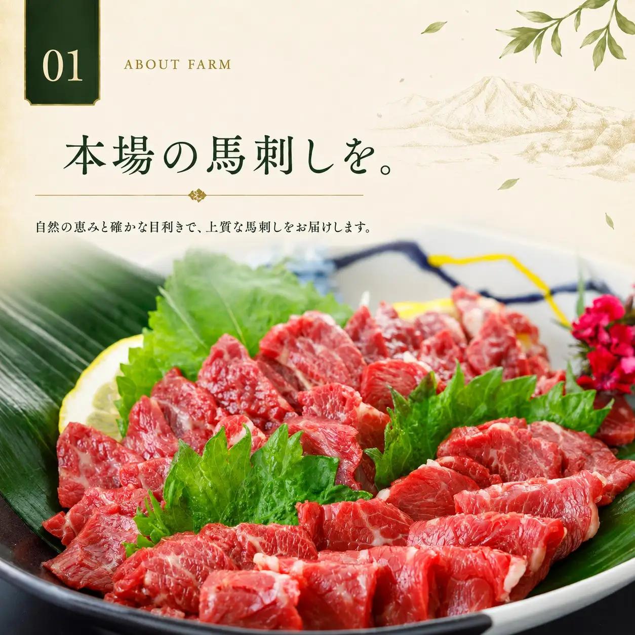 海外産 馬刺し 赤身 1000g（100g×10p） 馬刺しの長野屋【017-31】