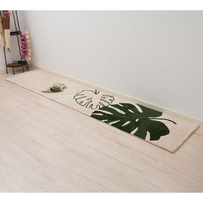 ふるさと納税 小野市 M+home モンステラ インテリアマット 55×270cm |  | 03