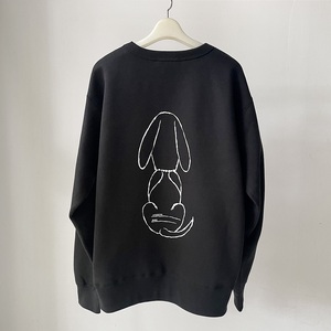 DOG SWEATSHIRT【Sサイズ／BLACK】 [h125]
