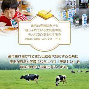 バター 有塩バター 瓶 クリーム パン 料理 材料 お菓子 お菓子作り 国産 三重県産 チャーン製法 手造り 手作り てづくり 乳製品 定期便 / 【2回定期便】大内山瓶バターの定期便　300g×2個