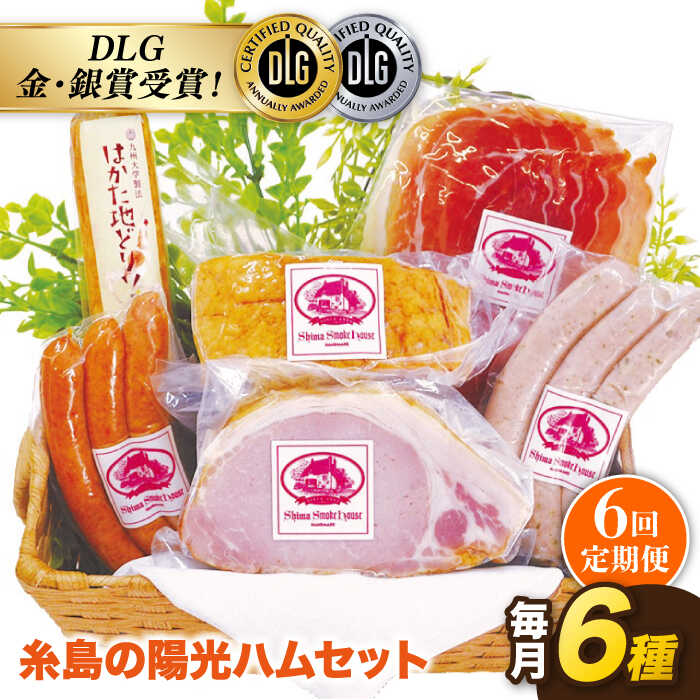 【ふるさと納税】【全6回定期便】糸島の陽光ハムセット2《糸島》【志摩スモークハウス】[AOA012] ソーセージ10万円122000円