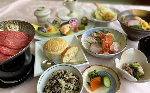 真玉温泉山翠荘・スパランド真玉ペア宿泊券(一泊二食付)C