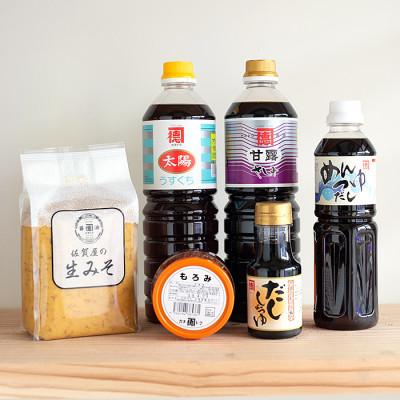 ふるさと納税 阿久根市 濃口醤油・みそ詰め合わせ(全6種) (18-37)