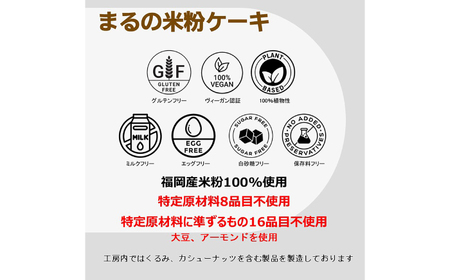 グルテンフリー ヴィーガン 米粉のベリーベリーケーキ18cmホール / ケーキ 苺 / 佐賀県 / 株式会社santecafeまる[41AHAF002]
