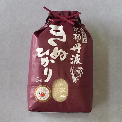 ふるさと納税 南丹市 【毎月定期便】訳あり　契約栽培米　丹波産きぬひかり　5kg　全12回