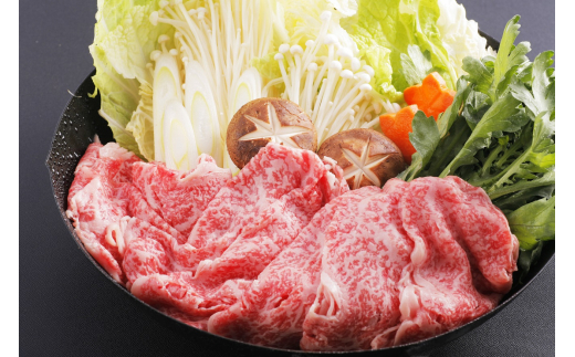 伊万里牛ローススライス 約800g （400g×2P） すき焼き用 タレ付き J726_イメージ3