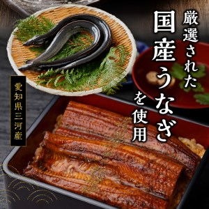 鰻 長焼き 2尾 セット (a18-042)