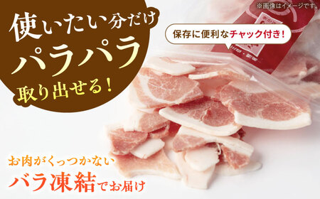 【12回定期便】豚肉肩ローススライス 計1.1kg 藤井ファーム[AWAF048]
