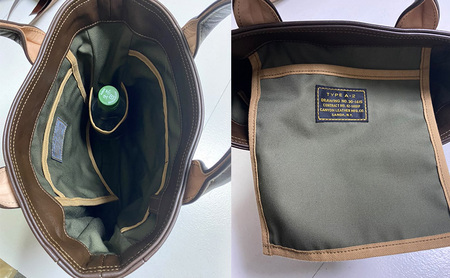 A-2 Bag　アメリカ軍　ホースハイド　馬革鞄　ラセットブラウン