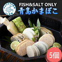 【ふるさと納税】FISH&SALT ONLY 青島かまぼこ5個入り【A9-010】 かまぼこ 蒲鉾 カマボコ すり身 詰め合わせ セット 5個入り 贈答 ギフト 熨斗対応