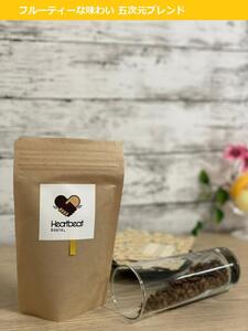 【中細挽き粉】＜ハートビートビーンズ＞  レギュラーコーヒーセット／V.I.P エスコートコーヒー ＋ 五次元ブレンド ＋ ブラジルから千利休＋かんたんドリップフィルター