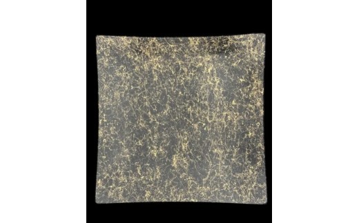 
            【選べるカラー】 波スクエアプレート L 乱糸(マット仕上げ)
          