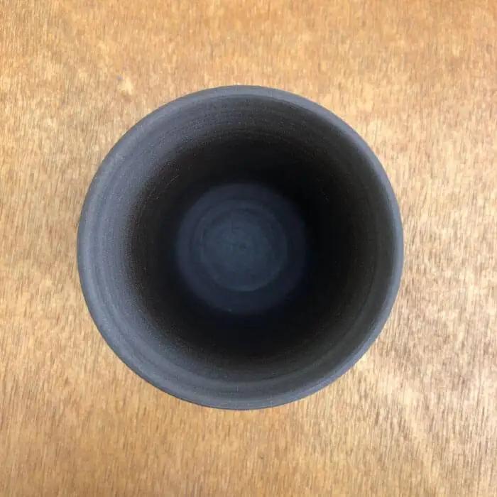 牡蠣 殻燻焼締 ビアカップ 3個 セット（ 青 ・ 紫 ・ ピンク ）【Studio MUSICA】 ビール コップ お酒 焼酎 コーヒー お茶 グラス [ARG008]