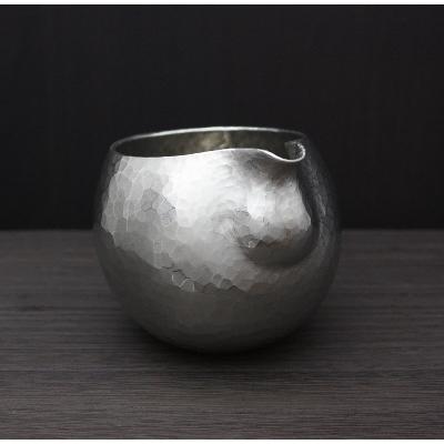 ふるさと納税 弥彦村 純錫 片口丸型(1合)約250ml 手作り 日本酒　酒器　冷酒 金属製 贈答品  新潟県 弥彦村 |  | 01