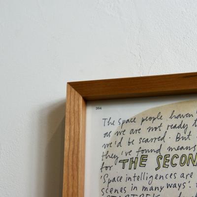 ふるさと納税 和泉市 Wood Frame チェリー　A4サイズ 計1セット |  | 02