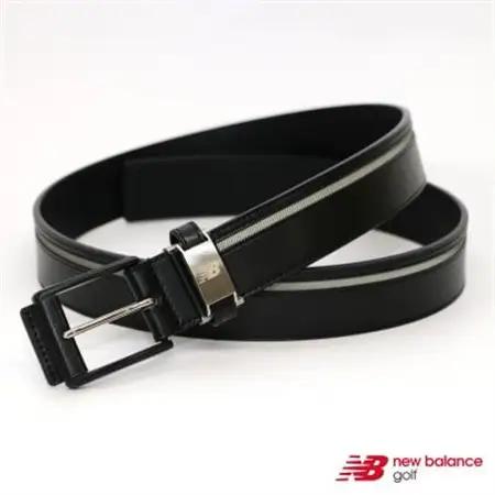 ニューバランスゴルフ　シンセティックレザーラインベルト　Unisex　ブラック　6982002【1646510】