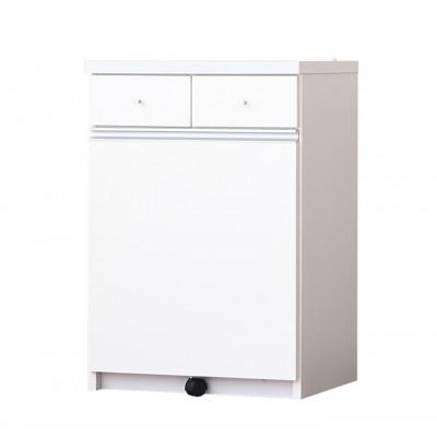 ふるさと納税 大川市 幅55cmダストカウンター(コンセント付き)　ホワイト