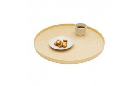 Round Rays Tray L ホワイトシカモア white sycamore  ｜トレー プレート お皿 皿 食器 インテリア