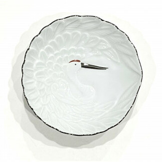 有田焼 金・プラチナ鶴亀小皿セット 24to3　西富陶磁器 A15-18_イメージ3