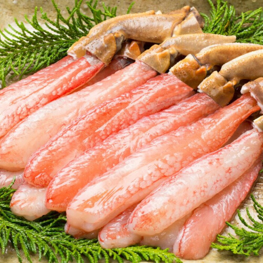 【ふるさと納税】＜容量が選べる＞生本 ズワイガニ 棒肉 ポーション 1kg又は500g | ズワイガニ ずわいがに 蟹 かに カニ ポーション 棒ポーション 剥き身 むき身 殻むき済み カニ足