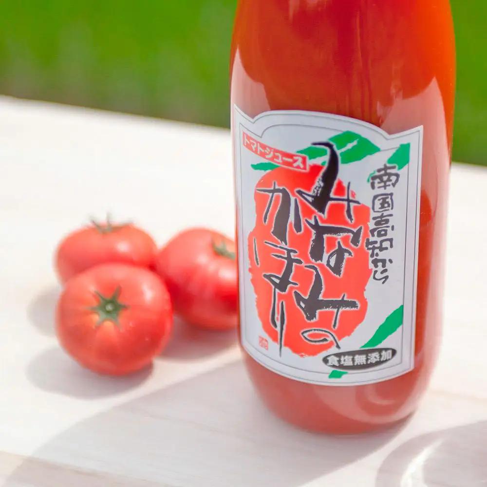 トマトジュース みなみのかほり 1000ml×3本セット 高知県土佐市 【有限会社　池一菜果園】 [BQAG013]