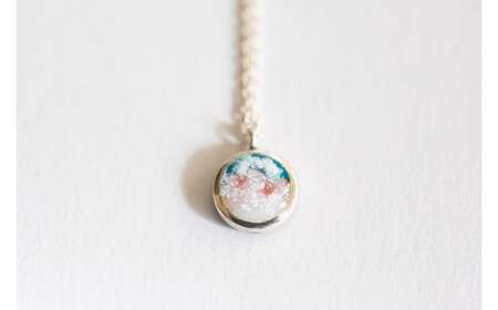 ネックレス 桜 七宝 | ネックレス アクセサリー 記念品 Kenichi Kondo