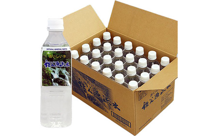 秩父源流水500ml×24本＋古代水500ml×24本　セット No.520