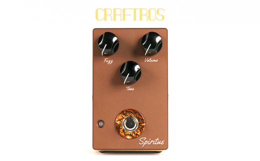 
Spiritus CRAFTROS オーバードライブ ファズペダル ギター エフェクター 音楽
