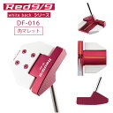 【ふるさと納税】 ゴルフクラブ パター アカパタ キャスコ 2023年 NEW モデル Red9/9 DELTA-FACE角マレット(DF-016)