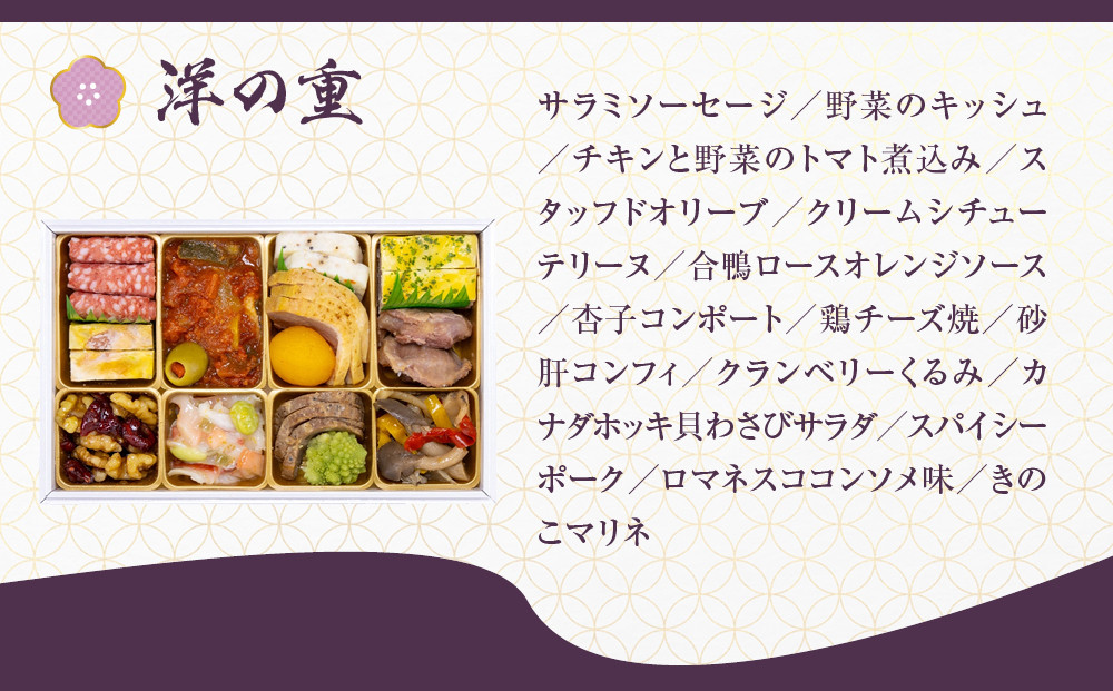 【京都しょうざん】「和洋中」二段三重 3人前｜京都 老舗料亭 本格おせち 人気おせち［ 京都 老舗料亭 本格おせち 3段 3人 グルメ 京料理 人気 おすすめ 2026 正月 お祝い お取り寄せ 通販